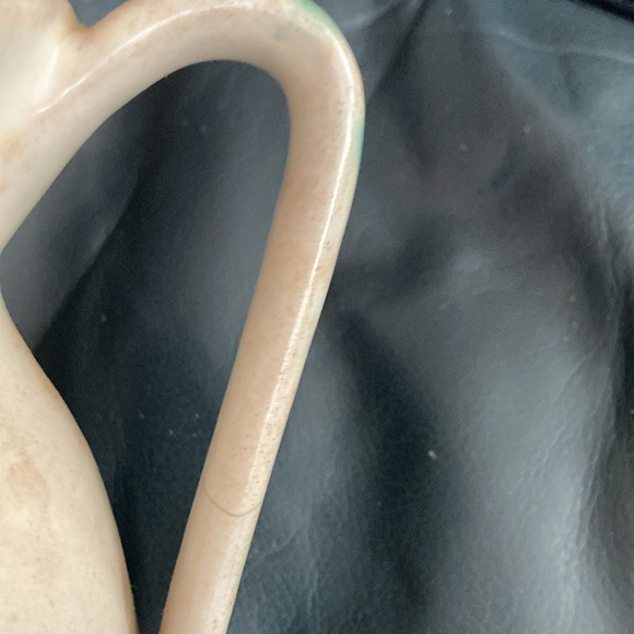 Vintage DERUTA Italian Pottery Rose floral Pitcher Shabby Ceramic Made Italy - Picture 9 of 12